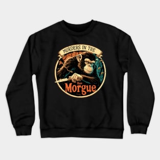 Murders in the rue morgue Iron Maiden monkey Crewneck Sweatshirt